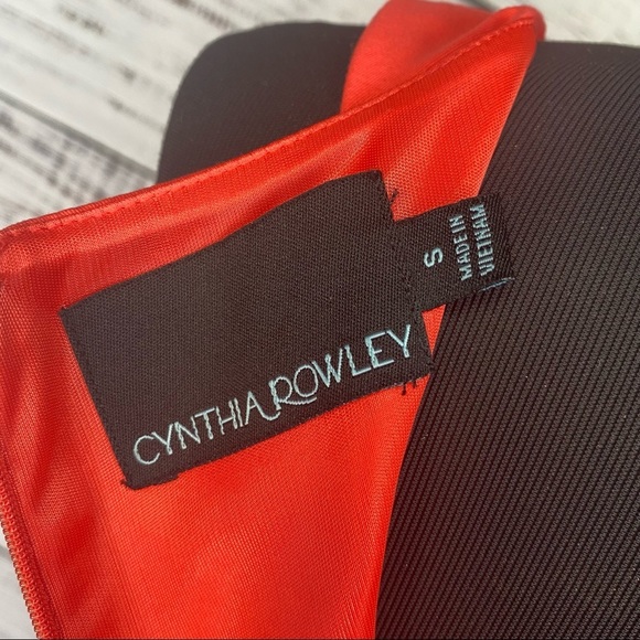 CYNTHIA ROWLEY Bright Color block Racerback Dress - Picture 7 of 8